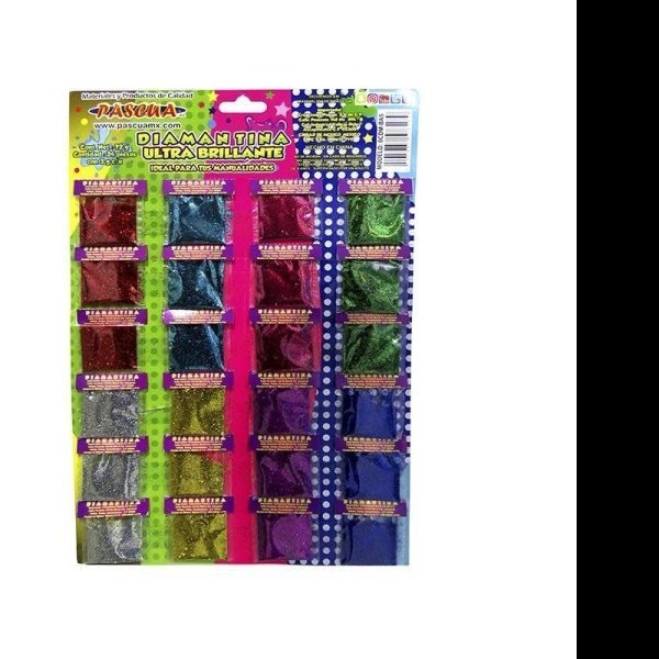 DIAMANTINA CARTON C24 BOL.PASCUA SURT. BASICO E.24 C.144